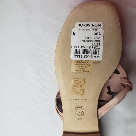 Tory burch Jeweled Meadowsweet Miller Sandals Size 9 - Picture 15 of 16